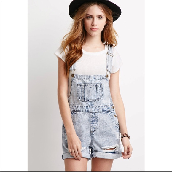 forever 21 shortalls
